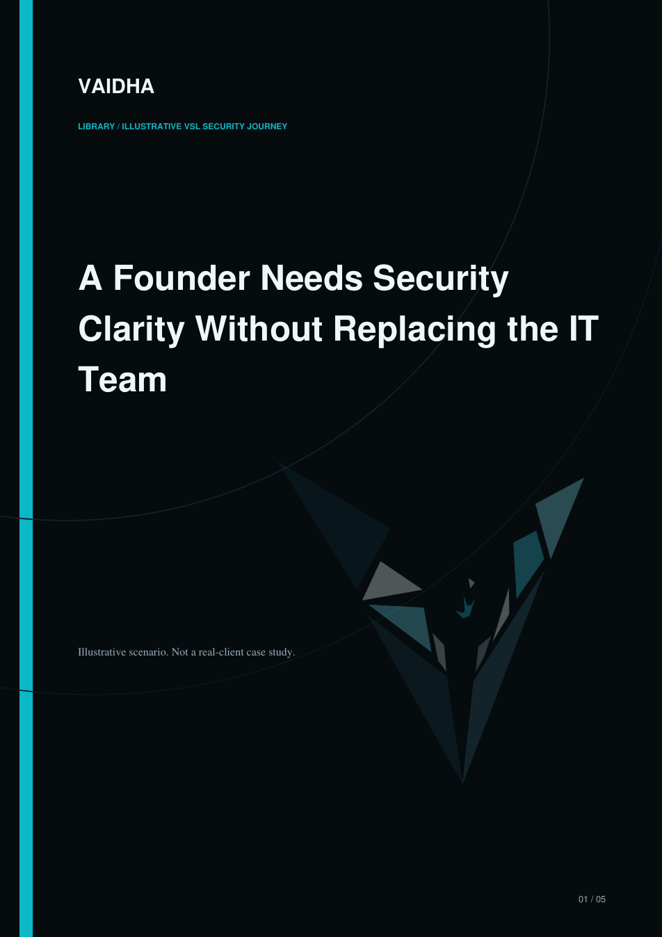 Cover preview for A Founder Needs Security Clarity Alongside the Existing IT Team
