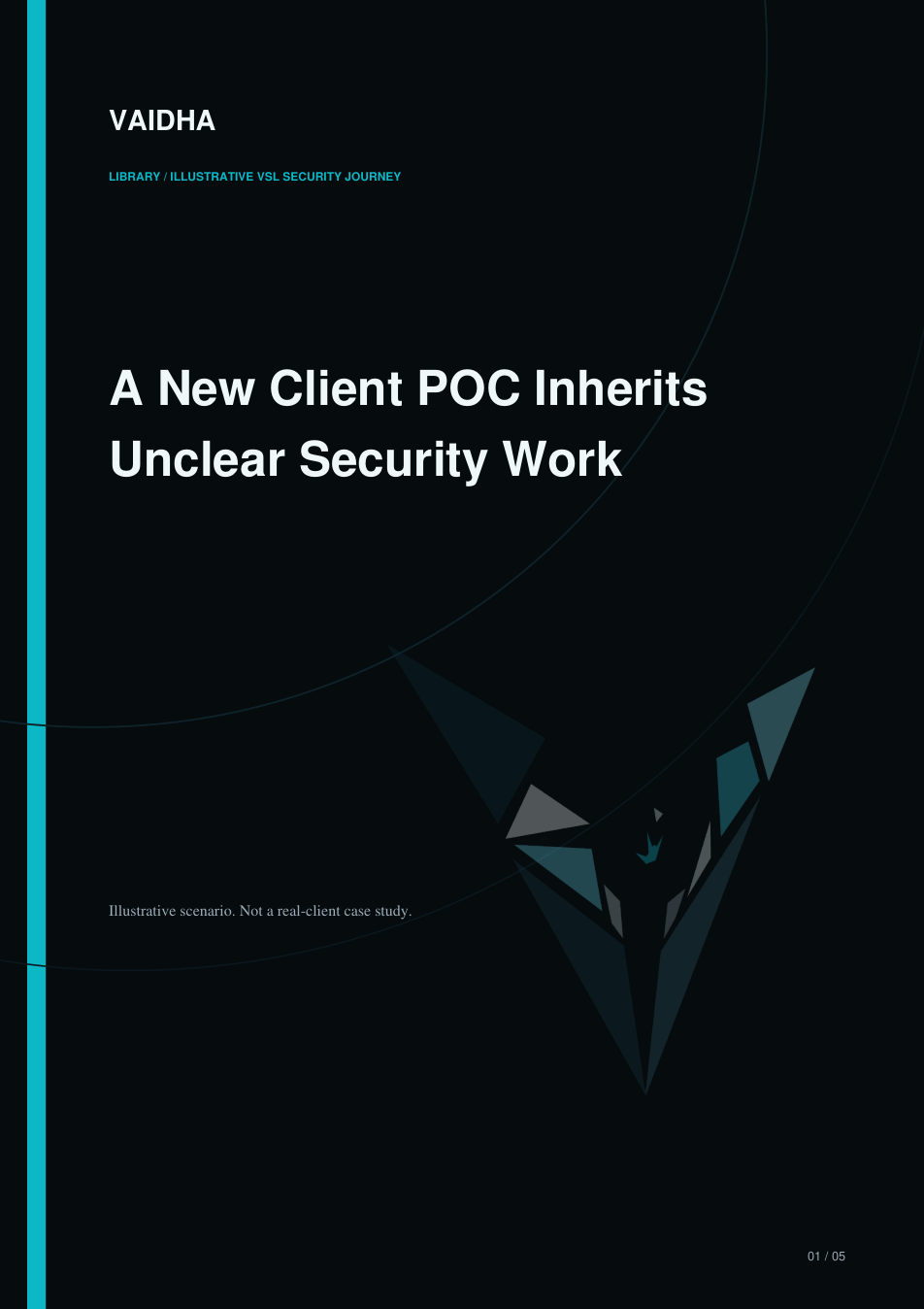 Cover preview for A New Client Point of Contact Inherits Unclear Security Work