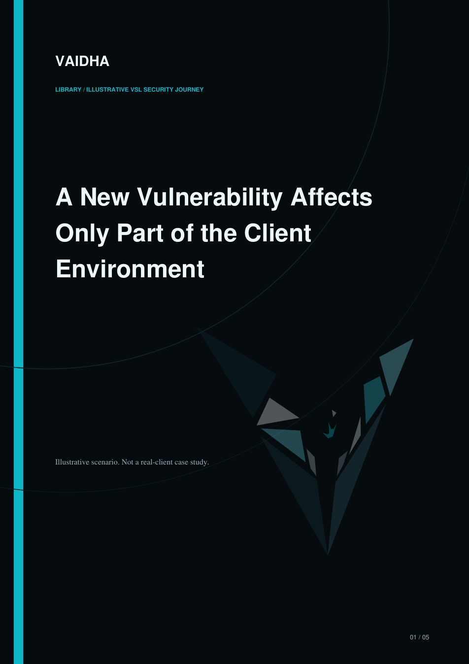 Cover preview for A New Vulnerability Affects Only Part of the Environment