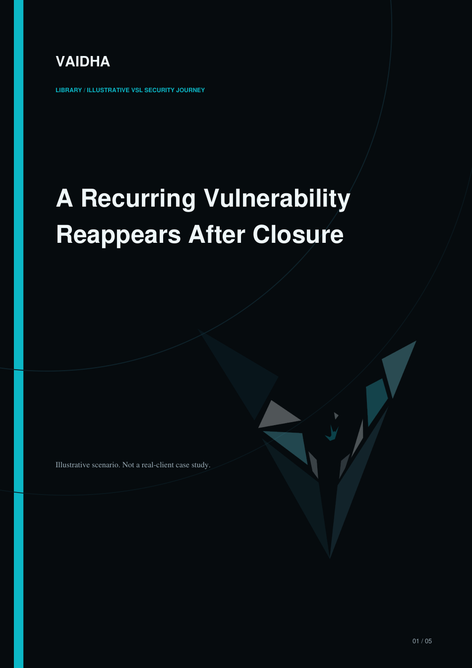 Cover preview for A Recurring Vulnerability Reappears After Closure
