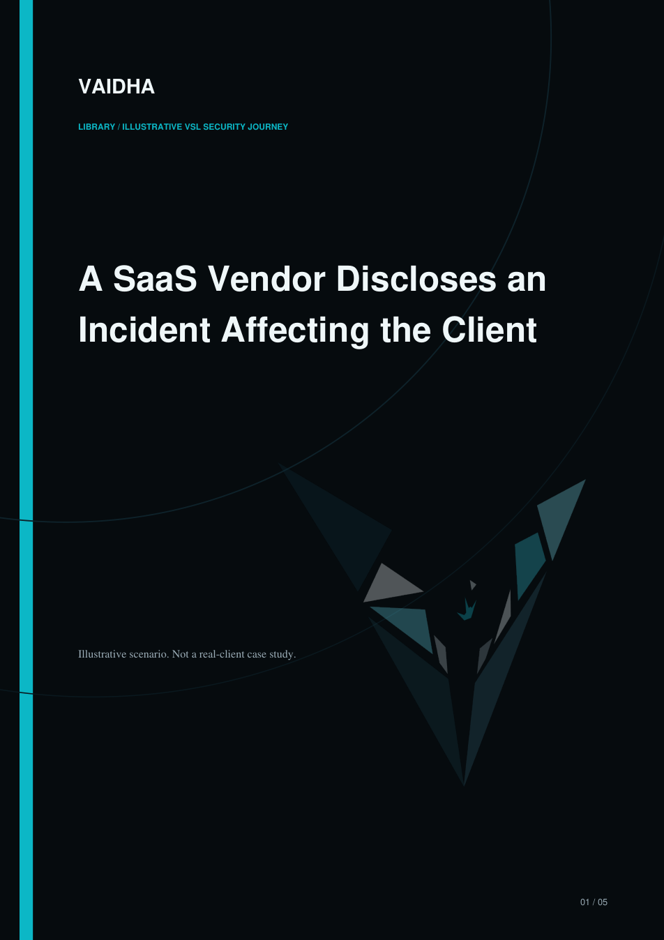 Cover preview for A SaaS Vendor Discloses an Incident Affecting the Business