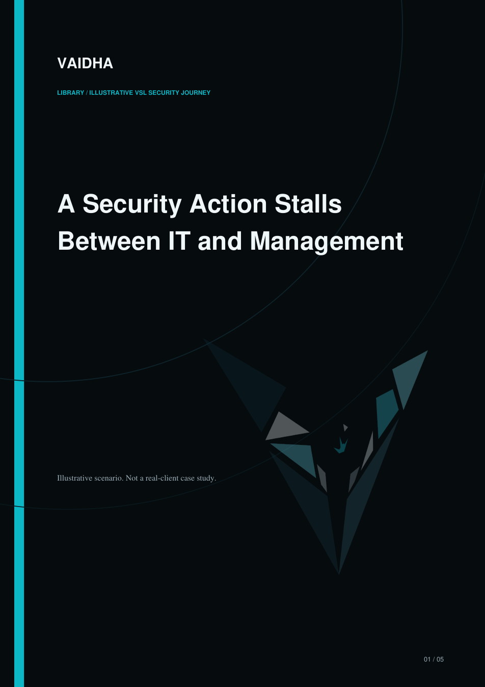 Cover preview for A Security Action Stalls Between IT and Management